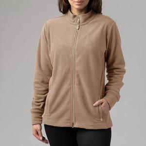 Женская теплая куртка Jasmine Original из суперматового флиса с двойной молнией Heat Holders, цвет Camel