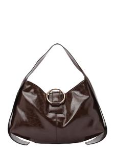 TOPSHOP Плечевая сумка 'SATURN' в цвете chocolate