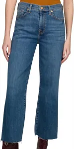 7 for All Mankind Женские джинсы кроп с широкими штанинами Alexa