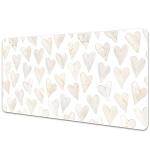 Настольный коврик тонкие сердца Tulup, синий