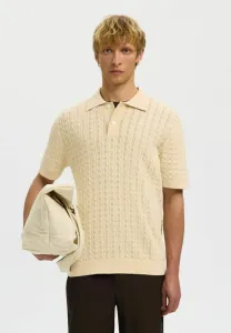 Рубашка поло стандартного кроя Selected, Angora