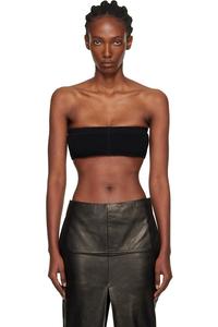 Узкий топ-бандо Concordians Rick Owens, черный