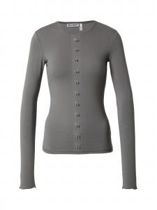 WEEKDAY Лонгслив 'Louise' в сером цвете