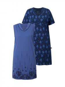 Ночная рубашка цвета легкого паруса Ulla Popken