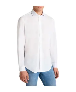 Рубашка из эластичного поплина Harmont & Blaine, белый