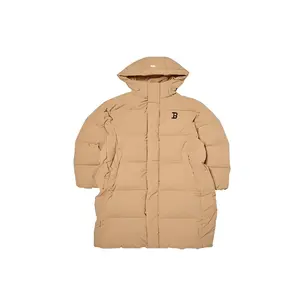 Пуховик унисекс хаки Mlb