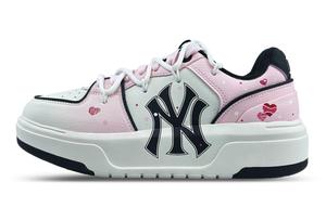 MLB Кроссовки для скейтбординга с коротким берцем, быстросохнущие, ударопрочные, унисекс, черные, белые, розовые