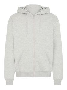 Толстовка с капюшоном на молнии BLEND  BHJUSTE, серый