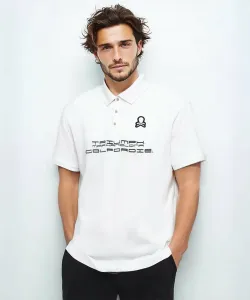 Поло Conquest Prism Flex Мужское Mark & Lona, цвет Off.White