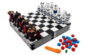 Набор для сборки шахмат Iconic Chess Set Building Blocks 40174 LEGO