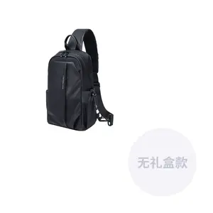 GOLF Тканевая наплечная сумка через плечо поясная сумка мужская в туманно-черном и элегантно-сером цвете, Mist Black (Style 2)