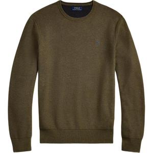 Хлопковый свитер Polo Ralph Lauren, зеленый