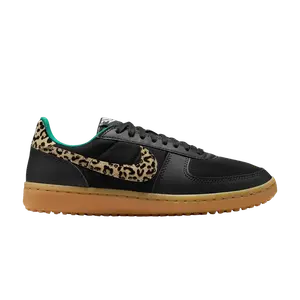 Кроссовки Nike Wmns Field General 82 'Leopard Print Pack - Black', черный