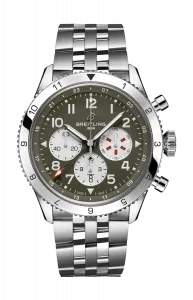 Часы super avi b04 chronograph gmt 46 curtiss warhawk Breitling