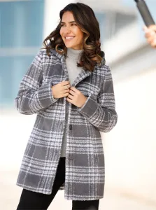 Уличная куртка Classic Basics с капюшоном, антрацит