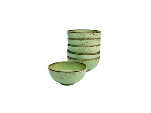 Керамический керамогранит dip bowl set Creatable, зеленый