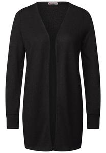 Вязаный кардиган STREET ONE, черный