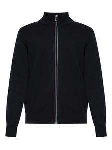 Толстовка с высоким воротником и застежкой-молнией спереди PS Paul Smith, черный