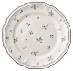 Десертная тарелка Mondex ROSALIE, белый - фарфор - 21 х 2 х 21 см
