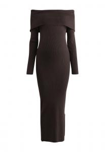 Платье Next Jumper dress, Chocolate Brown/Brown