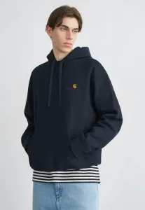 Толстовка с капюшоном и надписью в американском стиле Carhartt Wip, Deep Night