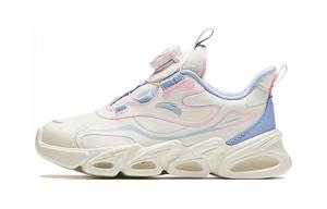 Амортизирующие износостойкие низкие детские кроссовки бело-сине-розовые Antakids для детей 3-7 лет