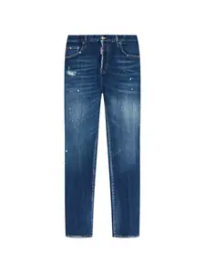 Потертые джинсы 642 Dsquared2, синий
