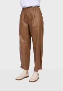 Кожаные брюки мии Oakwood, Coffee