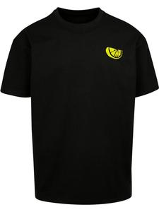 Футболка Wording Lemon Heavy Oversize Tee черного цвета Merchcode