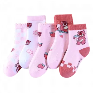 Disney Lotso 2025 детские носки 5 пар мультиколор