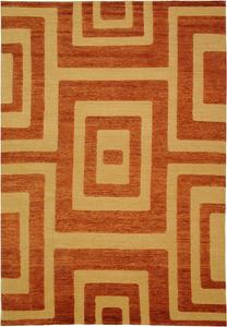 Ковер SAFAVIEH, 183 x 275 см, Santa Fe Collection Dark Beige STF454A ручной работы в стиле Mid-Century Modern из шерсти