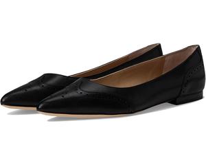 Балетки Lauren Ralph Lauren Loraine Burnished Leather Ballet Flat, черный