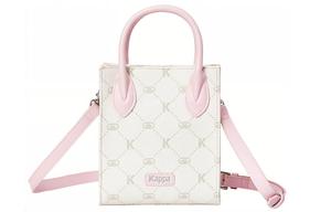 Матовый кожаный клатч, сумка через плечо, вертикальная кроссбоди сумка для комьютеров Trumpets Women's Клубничный молочный коктейль розовый Kappa