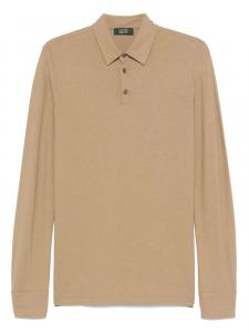 Рубашка поло Zanone, коричневый