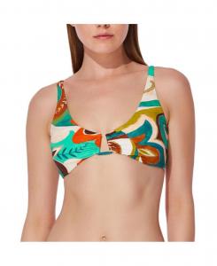 Женский бикини-топ Porto U Wire Gottex, Multi-brown