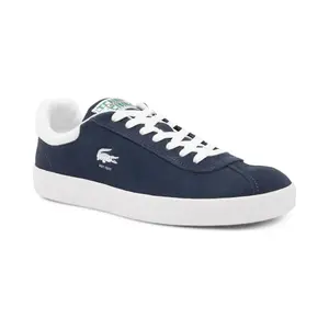 Кожаные кроссовки-лодочки Lacoste, синий