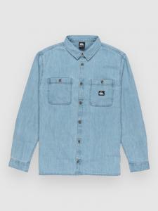 Рубашка Quiksilver Bozeman Denim Hemd, flint stone