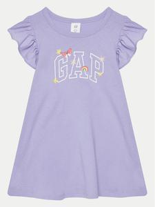 Платье на каждый день обычный крой 744470-01 Gap, фиолетовый