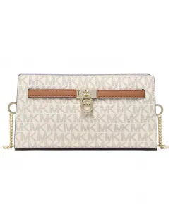 Сумка-трансформер Michael Kors Hamilton с маленьким логотипом, кроссбоди Michael Kors, белый