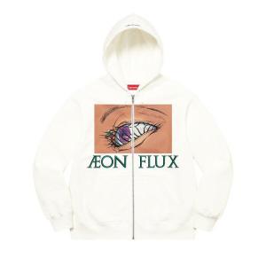 Толстовка Supreme Aeon Flux Zip Up Hooded Sweatshirt, White