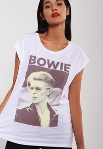 Футболка с принтом David Bowie Mister Tee, белый