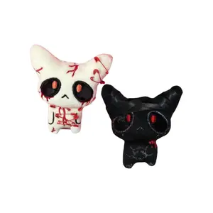 Креативная кукла-призрак с эффектом потертости, плюшевый кулон, высота 10см 77 SEVEN DREAM, белый