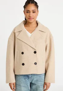 Mit reverskragen blazer Cache Cache, Beige
