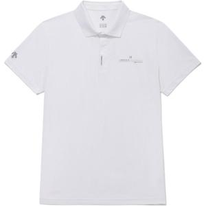 Тренировочная polo футболка unisex DESCENTE, белый