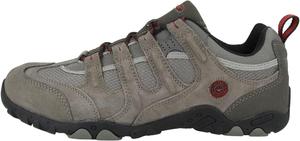 Мужские походные ботинки HI-TEC с низкой посадкой, красный/серый/угольный