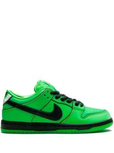 Nike кроссовки SB Dunk Buttercup из коллаборации с Powerpuff Girls, зеленый