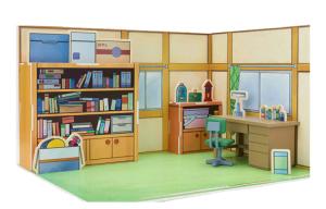 Фигурки Doraemon Characters Zero Doraemon, Doraemon+Nobita/Машина времени/Дом в масштабе BANDAI