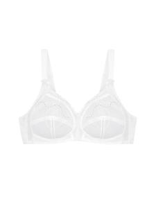 Triumph Беспроводной бюстгальтер Doreen + Cotton белого цвета