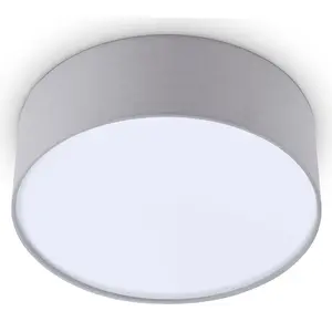 Потолочный светильник THOMAS E27 Paco Home, серо-белый