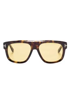 TOM FORD Eyewear солнцезащитные очки Icon, коричневый
